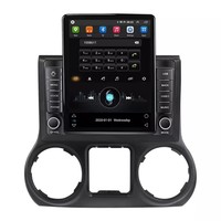 Reproductor de Audio para Auto Android 13 Tesla 8+128G para JEEP WRANGLER 2011-2014, Pantalla IPS, DSP, Carplay, Cámara 360, Sistema de Audio para Auto