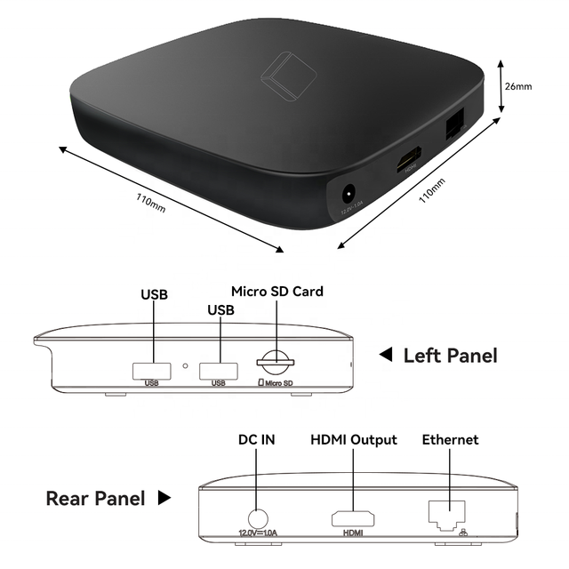 Google Version 4K HDR Streaming Media Player TV Box Ultra HD 2G 16G WIFI ATV Google Assistant BT Remote Android TV Box
