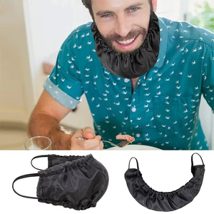 Pañuelo Impermeable para Barba, Protector de Turbante Ajustable, Herramienta Anti-Manchas de Tinte para el Cabello, para Hombres, Uso Doméstico y de Barbería - Product Image 2