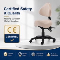 Chaise selle ergonomique de qualité médicale robuste pour clinique dentaire, tabouret de salon pivotant réglable pour dentiste, vente en gros