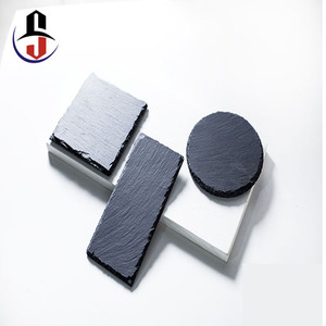 Assiette de service <span class=keywords><strong>rectangulaire</strong></span> personnalisée en <span class=keywords><strong>ardoise</strong></span> noire naturelle, <span class=keywords><strong>plateau</strong></span> à fromage, <span class=keywords><strong>plateau</strong></span> à pain - Product Image 5