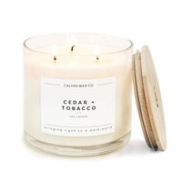 Bougies parfumées tendance en cire de soja, 1, 2 ou 3 mèches, non toxiques, dans un pot en céramique, différentes fragrances pour les fêtes de fin d'année