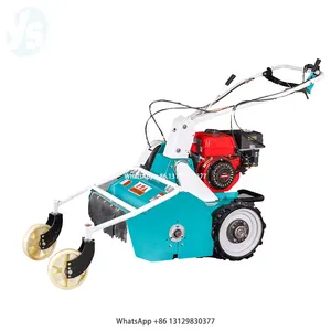 Ys Benzine-Of Dieselmotor Handleiding Hand Push Gras Snijmachine, Gras Cutter Machine