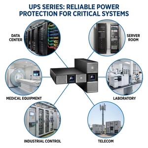 DX Series DX15KCNXL3:1 เครื่องสำรองไฟฟ้าออนไลน์แบบดับเบิ้ลคอนเวอร์ชั่น 15kVA 12kW 3 เฟส สำหรับระบบจ่ายไฟฟ้าอุตสาหกรรม - Product Image 2