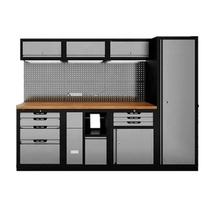 Professional Factory <b>Cabinet</b> Garage Tool Set Steel <b>Outdoor</b> Garage Storage <b>Cabinets</b> for Workshop Equipment - Product Image 1