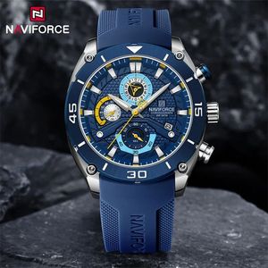 นาฬิกาควอตซ์ Naviforce 8038 NF8038 รุ่นใหม่สำหรับผู้ชาย นาฬิกาสปอร์ตแฟชั่นกันน้ำสำหรับผู้ชาย นักเรียน วัยรุ่น ชาย - Product Image 3