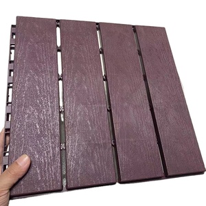 Carreaux de sol carrés pour terrasse/patio Carreaux de patio extérieurs d'installation de verrouillage - Product Image 1