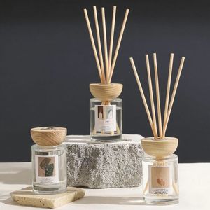 Bouteille en verre vide GOOPURE 100 ml personnalisée pour diffuseur <span class=keywords><strong>à</strong></span> bâtonnets, avec <span class=keywords><strong>bouchon</strong></span> <span class=keywords><strong>à</strong></span> vis, pour parfums et sprays, emballage en boîte - Product Image 5