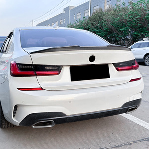 สปอยเลอร์หลัง BMW ลายคาร์บอนไฟเบอร์ ทรง Ducktail สำหรับรถยนต์ซีรีส์ 3 รุ่น G20 320i 330i ปี 2019+ รุ่น PSM - Product Image 2