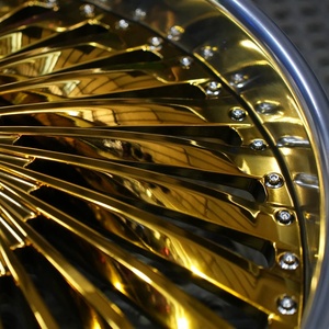 Grandes roues Donks en alliage forgé 6061 pour Cadillac Escalade GMC 1500 Dodge Durango Cybertruck <span class=keywords><strong>Jeep</strong></span> <span class=keywords><strong>Grand</strong></span> <span class=keywords><strong>Cherokee</strong></span> Cullinan - Product Image 5