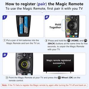 <span class=keywords><strong>Control</strong></span> Remoto de Repuesto AKB75855501 Voice-<span class=keywords><strong>Magic</strong></span>-Use para Televisores LG <span class=keywords><strong>Smart</strong></span> OLED Thinq Webos, Compatible con ANMR24gnMR21ga <span class=keywords><strong>MR20ga</strong></span> - Product Image 6