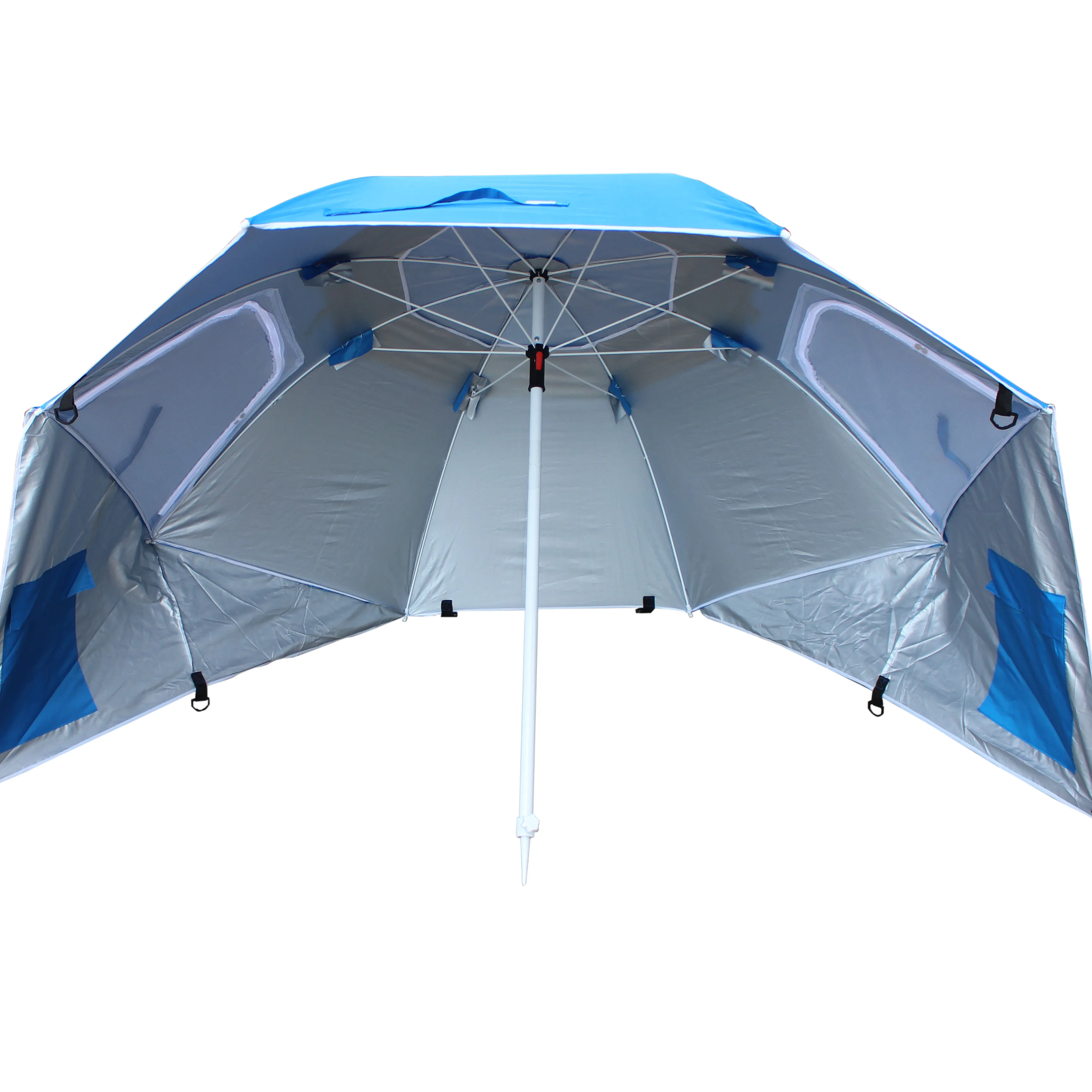 Пляжный зонт Wind Valley, квадратный пляжный зонт cabana для защиты от солнца
