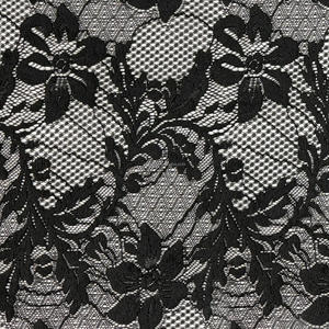 قماش دانتيل منسوج خفيف الوزن وقابل للتنفس من البوليستر مع تصميم الورود لفساتين الزفاف - Product Image 5