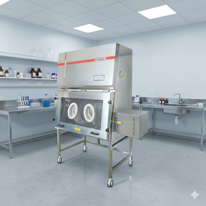 Gabinete de seguridad biológica de clase III para laboratorios que requieren control de humos químicos de escape total, nueva condición, MAC, 1. 2 (1 +), 2. 1 (1 +) - Product Image 3