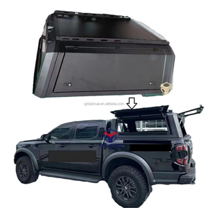 <span class=keywords><strong>Pick</strong></span> <span class=keywords><strong>up</strong></span> Truck tonneau cover Material de hierro 4x4 Slide On <span class=keywords><strong>Camper</strong></span> Truck Topper Canopy <span class=keywords><strong>para</strong></span> <span class=keywords><strong>Ranger</strong></span> Raptor hardtop - Product Image 1