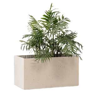 <span class=keywords><strong>Maceta</strong></span> <span class=keywords><strong>grande</strong></span> de cemento de estilo europeo para balcón al aire libre, jardín, terraza, decoración, caja de flores <span class=keywords><strong>Rectangular</strong></span> creativa para uso doméstico - Product Image 1