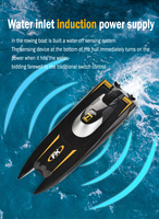 Mini Bote RC de Alta Velocidad de 2.4G, Vehículo de Control Remoto, Bote y Barco de Plástico 1:47, Juguetes para Niños, Bote RC para Niños
