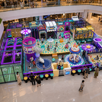 Équipement de terrain de jeu intérieur commercial pour enfants, centre d'activités et centre de divertissement familial