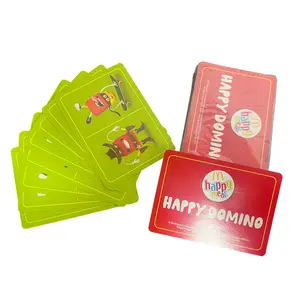 游戏卡定制印刷多米诺牌游戏