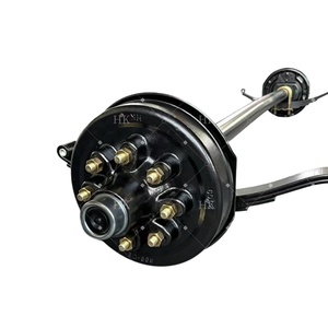 Eje Eléctrico de 7000 lb con Conjuntos de Frenos Eléctricos y Eje de Tambor de <span class=keywords><strong>8</strong></span> Pernos - Product Image 4