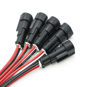 Kendaraan kustom 2-P pria tahan air 15CM kabel dan kabel listrik - Product Image 3
