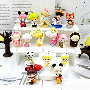 Figurine de jouet tendance <span class=keywords><strong>Dimo</strong></span> populaire, boîte mystère, ornement de bureau, chaîne de téléphone, porte-clés - Product Image 3