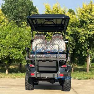 4 सीट शांत इलेक्ट्रिक गोल्फ कार्ट जंगल और दलदल के लिए एकदम सही - Product Image 3