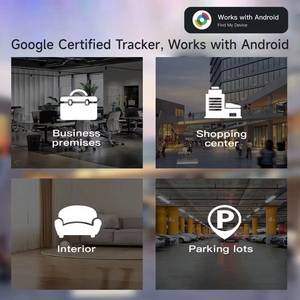 Carga inalámbrica Google Find My Device GPS Smart Wallet Card Tracker 1,8mm Global Unlimited Anti-Lost Android GPS Air Tracker - Product Image 4