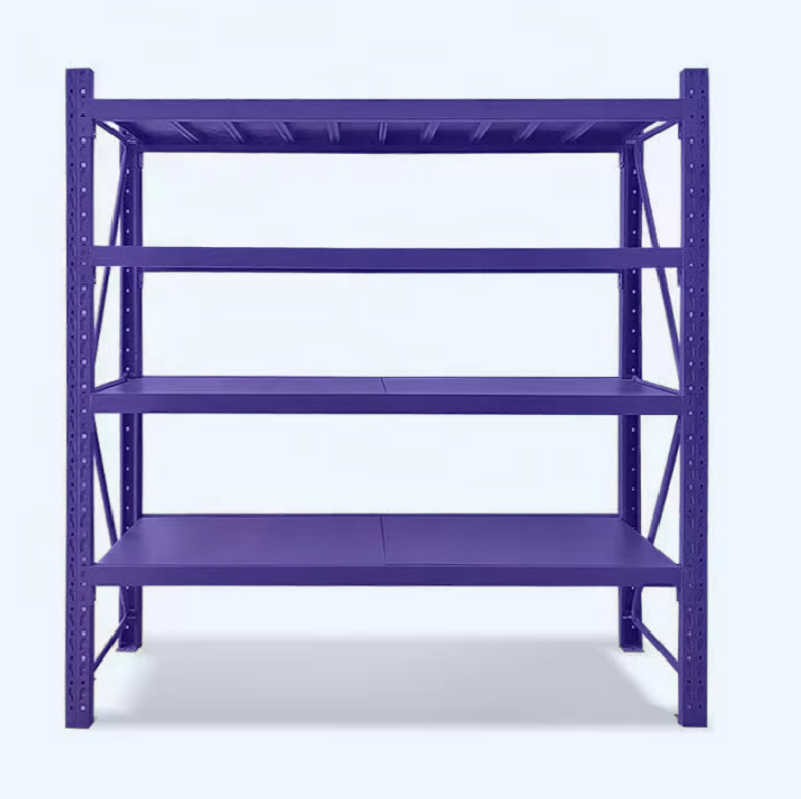 Warehouse Racking 4 Tiers Adjustable Metal Steel High Capacity Pallet Racking Shelving Manufacturer