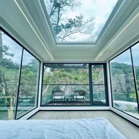 Maison cabine préfabriquée de la taille d'un appartement à la mode moderne Maisons préfabriquées de 2 chambres à coucher Maison conteneur à capsules avec système intelligent