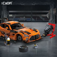 Cada C64008 Nuevo MOC High-Tech City, Coche Deportivo a Escala 1:8, Supercoche de Carreras, Bloques de Construcción, Juguetes DIY para Adultos, 5466 Piezas, Sets de Bloques de Construcción