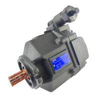Bomba de pistones variable hidráulica Yuken AR16-FR01C-22, 160 bar, 15.8 cc, puerto axial, reemplazo OEM, compensador de presión, 12 HP, 28.4