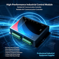 PC industriel DIN-Rail Octa-Core 2,4 GHz, 6x GbE + 8x RS232/485 + 2x CAN, 4G/5G/LoRa/WiFi/GPS, pour l'Edge Computing