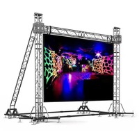 Estructura de armazón de aluminio para eventos, fiestas, espectáculos, conciertos al aire libre, escenario de exhibición y arco de armazón con tornillos