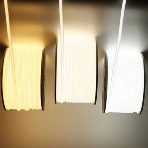 Tira de luz LED FCOB 220V 280 leds IP65 100m, tira de diodos emisores de luz FCOB, con enchufe, voltaje estable, cinta flexible de PVC 220V - Product Image 1