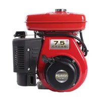 Robin Zware 7.5HP Rode Kleur Waterpomp Bouwmachines Onderdelen Draagbare Benzinemotor