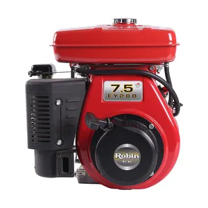 raffreddato ad aria parti del motore Suppliers-Robin Heavy-Duty 7.5HP pompa acqua di colore rosso parti di macchine edili motore a benzina portatile