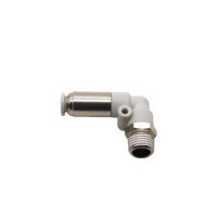 Raccord coudé mâle à connexion rapide, raccord pneumatique à emboîtement rapide, raccords de tuyauterie à connexion rapide pour l'air