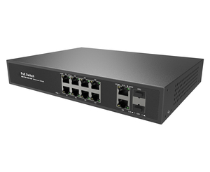 Switch Gigabit non géré à 8 ports PoE avec 2 ports Uplink RJ45 et SFP - Product Image 3