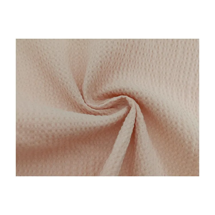 Custom Made Factory Supply Half Stretch Crepe Cotton Viscose Polyester Spandex Fabric