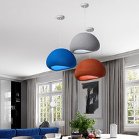 Suspension LED Wabi Sabi en résine acrylique, forme nuage organique, Makhno Khmara, pour hall de restaurant, plafond haut, décoration de pièce climatisée