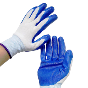 Gants de sécurité flexibles et respirants en polyester avec revêtement en nitrile - Product Image 4