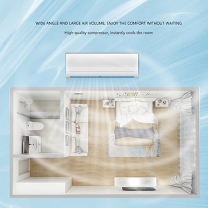 Aire Acondicionado Split de Pared Frío/Calor 12000 BTU de Alta Eficiencia, Aire Acondicionado Portátil - Product Image 5