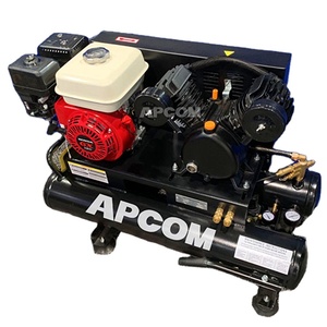 Compresseur d'air à piston à essence APCOM, 5,5 CV/15 CV, réservoir de 50 L/100 L/150 L/200 L/300 L - Product Image 2