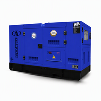 Industrieller Superleiser Dieselgenerator 200kVA Primärleistung 480V mit ATS und wetterfestem Gehäuse