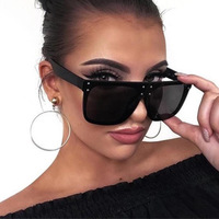 MN18002 Lunettes de soleil tendance à la mode, lunettes de soleil miroir, lunettes de soleil surdimensionnées pour femmes 2021, lunettes de soleil 2022