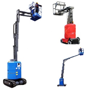 9m 10m <span class=keywords><strong>Rotation</strong></span> 345 Degrés Électrique De Levage Télescopique Petit Mini Homme Ascenseur Avec Jib Boom - Product Image 2