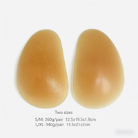 YHD Inserts en silicone de taille plus grande, rehausseur de contour, coussinets pour les fesses, vêtements de mise en forme, rehausseur de hanches imperméable