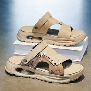 Venta al por Mayor, Pantuflas para Hombre 2026, Cómodas, de Secado Rápido, Antideslizantes, Talla Grande, Color Sólido, Calzado Casual - Product Image 1