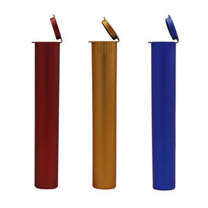 Personalizado 78mm 90mm 98mm 116mm Impresión en color personalizada Pop Top Tube Pre embalaje de tubo de plástico resistente a los niños - Product Image 2